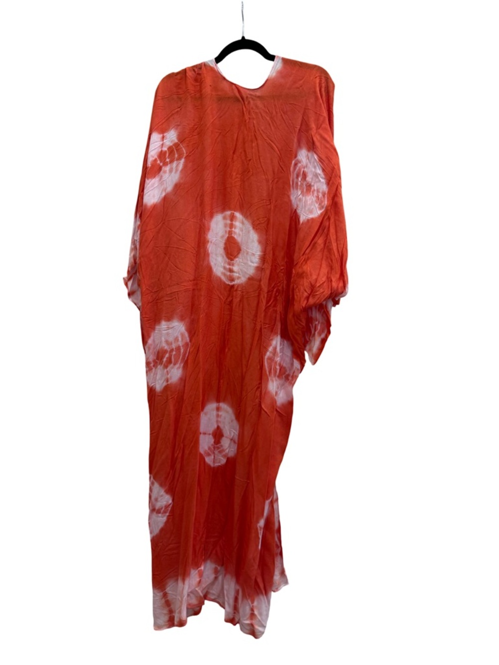 Free People Orange Viscose Kimono Top - Picture 2 of 4